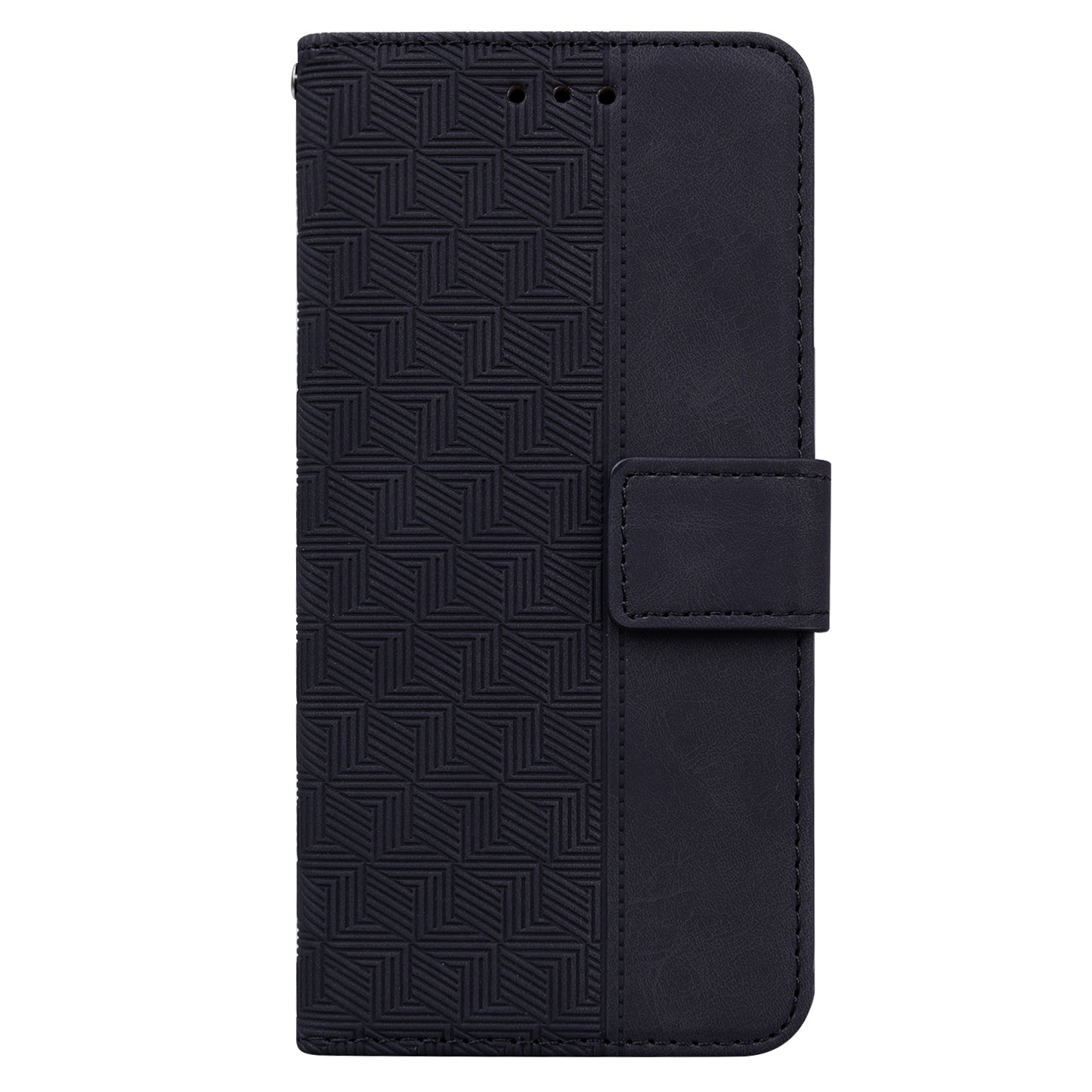 For Xiaomi 13 Lite / Civi 2 5G Wallet Leather Case Geometry Pattern Imprinted Phone Stand Cover