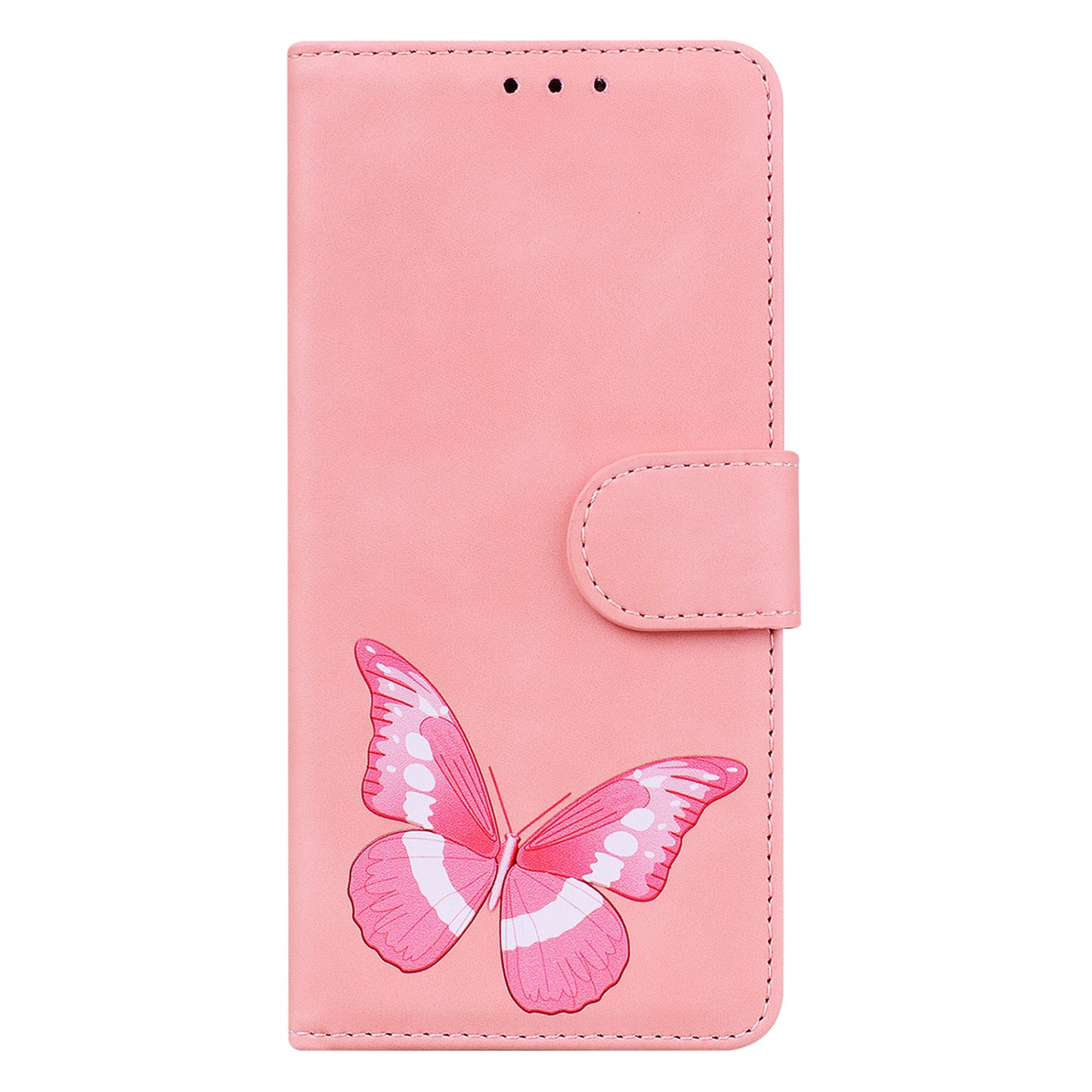 Wallet Cover for Xiaomi 13 Lite / Civi 2 5G Butterfly Printing Skin-touch PU Leather Flip Stand Phone Case