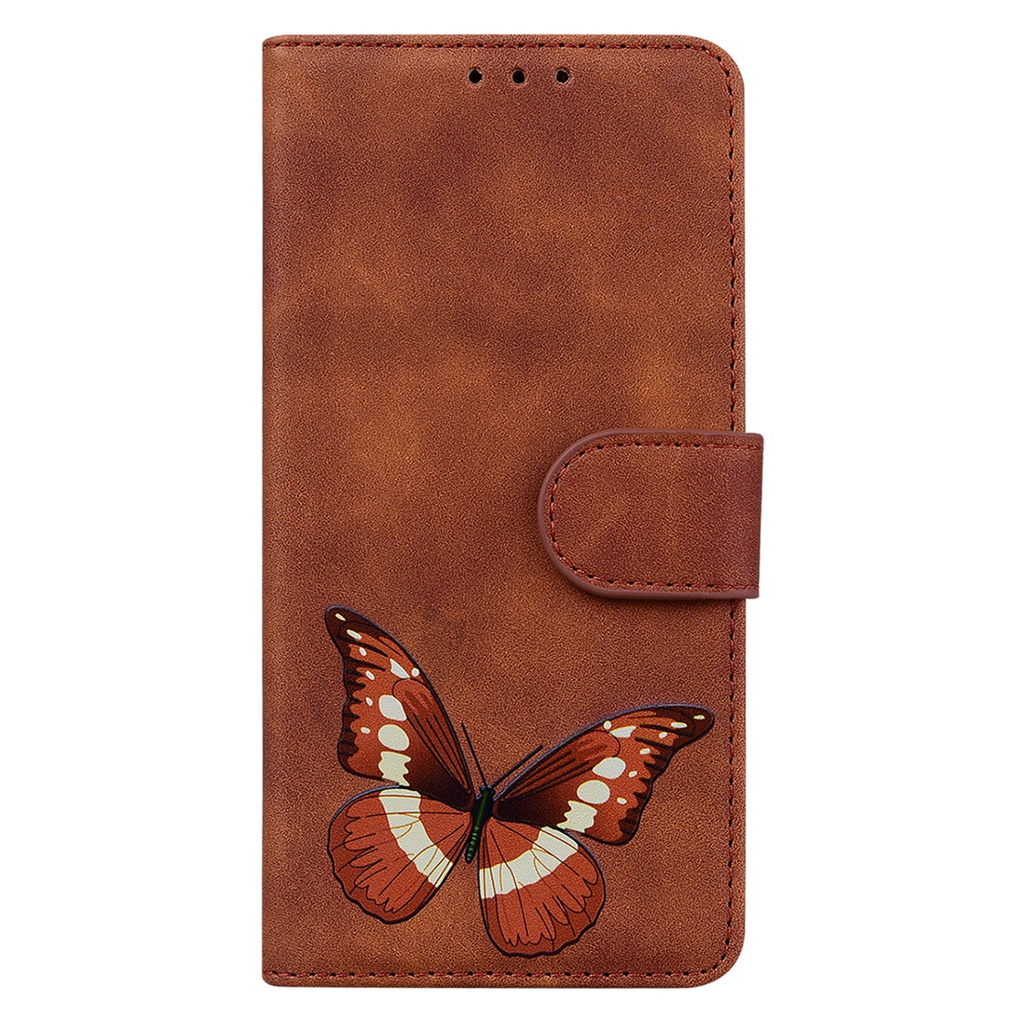 Wallet Cover for Xiaomi 13 Lite / Civi 2 5G Butterfly Printing Skin-touch PU Leather Flip Stand Phone Case