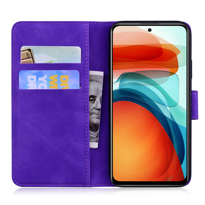 Wallet Cover for Xiaomi 13 Lite / Civi 2 5G Butterfly Printing Skin-touch PU Leather Flip Stand Phone Case