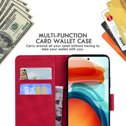 Wallet Cover for Xiaomi 13 Lite / Civi 2 5G Butterfly Printing Skin-touch PU Leather Flip Stand Phone Case