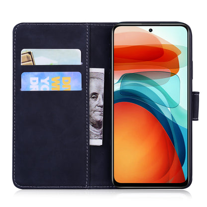 Wallet Cover for Xiaomi 13 Lite / Civi 2 5G Butterfly Printing Skin-touch PU Leather Flip Stand Phone Case