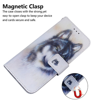For Xiaomi 13 Lite / Civi 2 5G PU Leather Cover Wallet Stand Pattern Printing Phone Case Shell