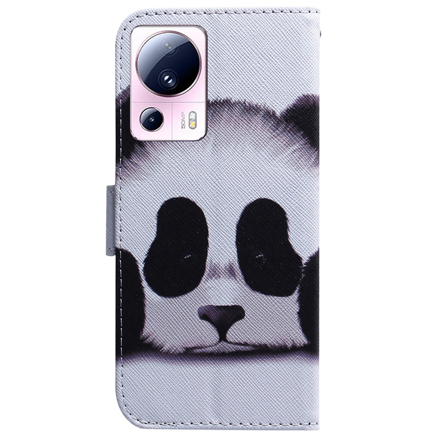 For Xiaomi 13 Lite / Civi 2 5G PU Leather Cover Wallet Stand Pattern Printing Phone Case Shell