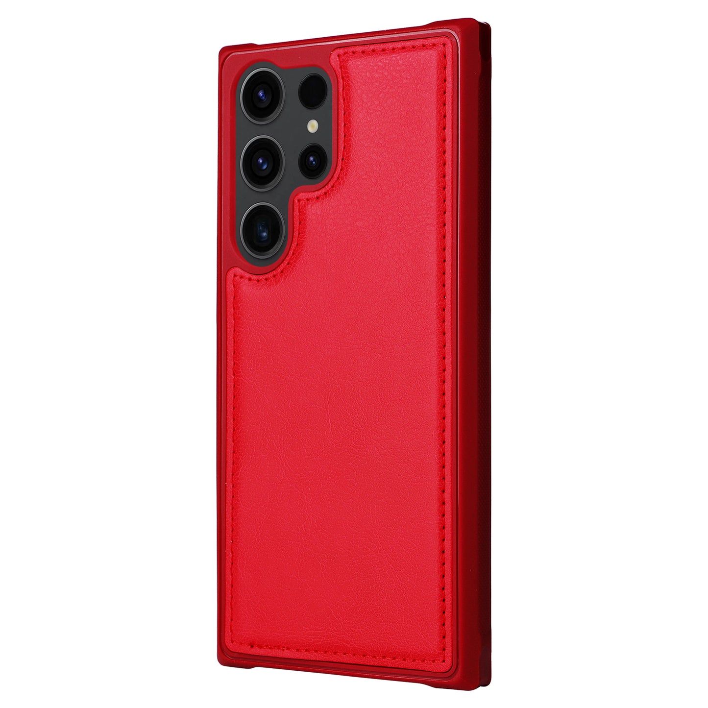 KT Multi-functional Series-4 Zipper Wallet Phone Case for Samsung Galaxy S23 Ultra , PU Leather Stand Detachable Flip Cover