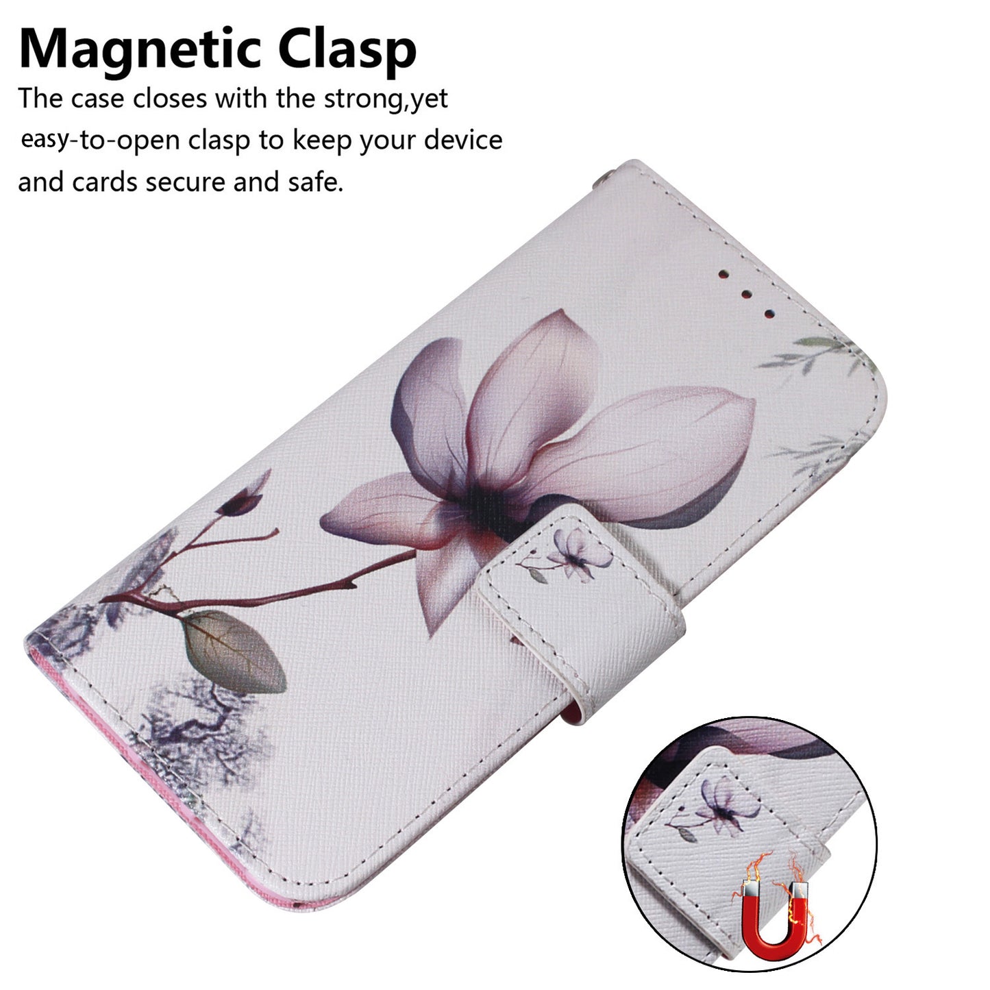 Phone Case for Honor X5 4G Wallet Stand Pattern Printing Folio Flip PU Leather Cover Shell