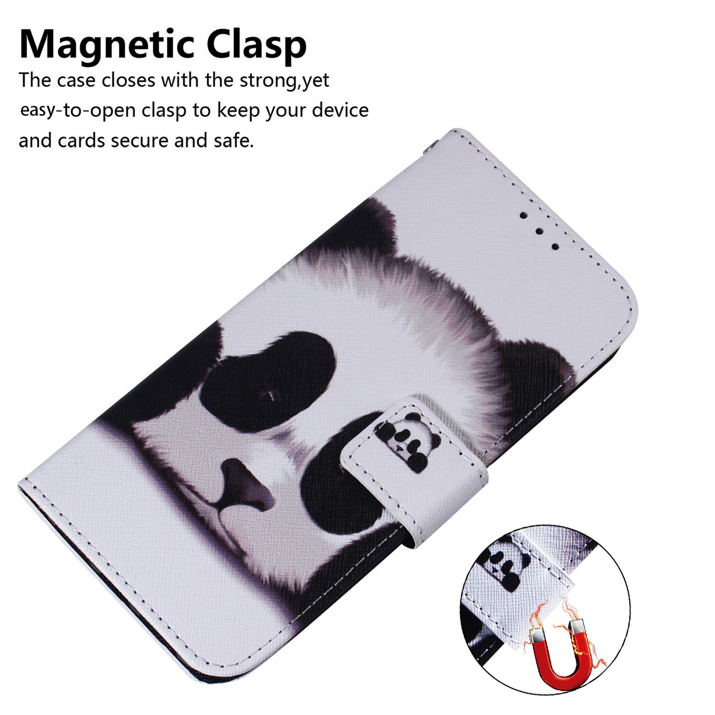 Phone Case for Honor X5 4G Wallet Stand Pattern Printing Folio Flip PU Leather Cover Shell
