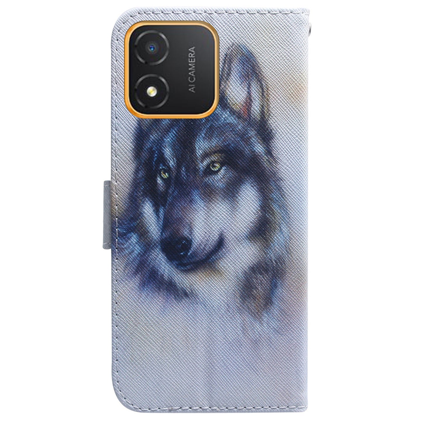 Phone Case for Honor X5 4G Wallet Stand Pattern Printing Folio Flip PU Leather Cover Shell