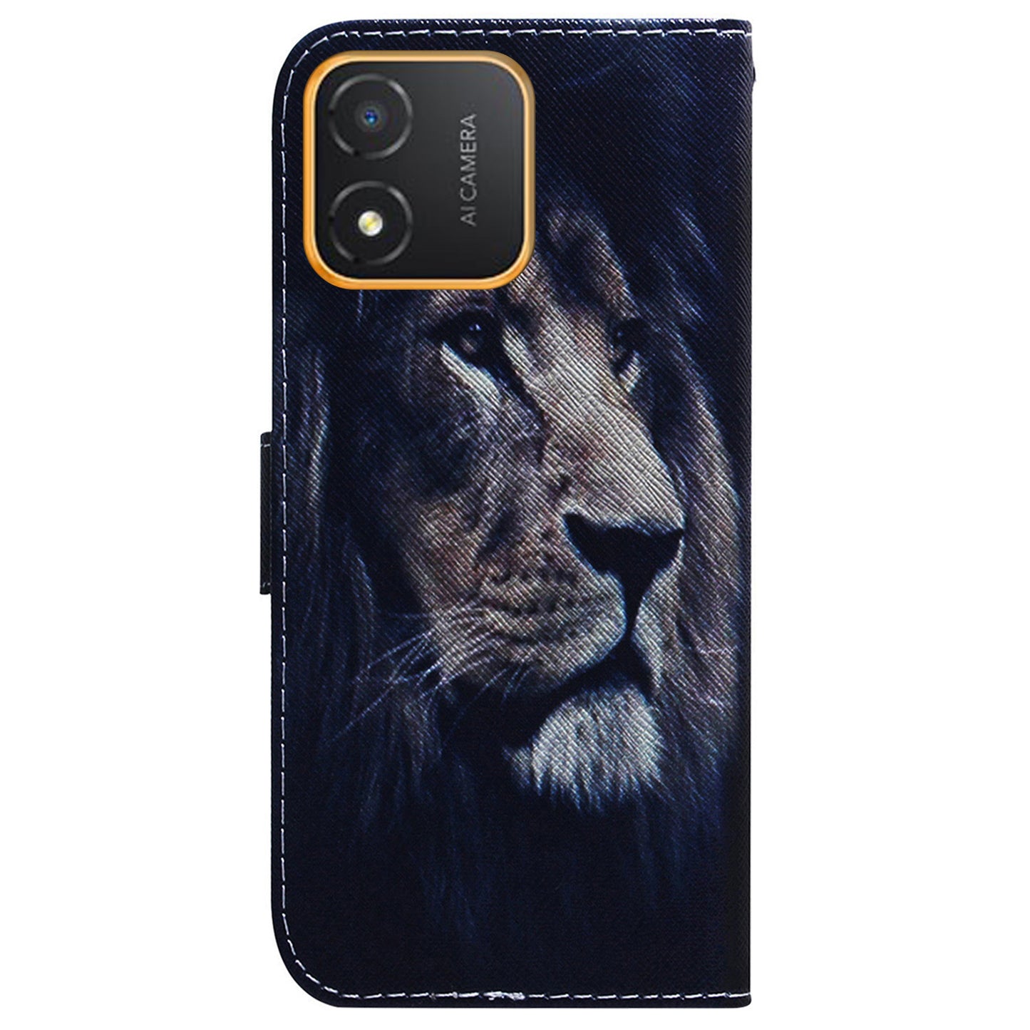 Phone Case for Honor X5 4G Wallet Stand Pattern Printing Folio Flip PU Leather Cover Shell