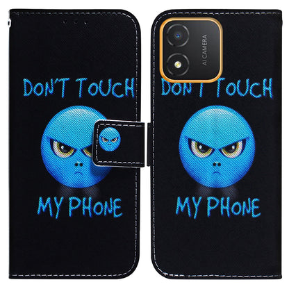 Phone Case for Honor X5 4G Wallet Stand Pattern Printing Folio Flip PU Leather Cover Shell