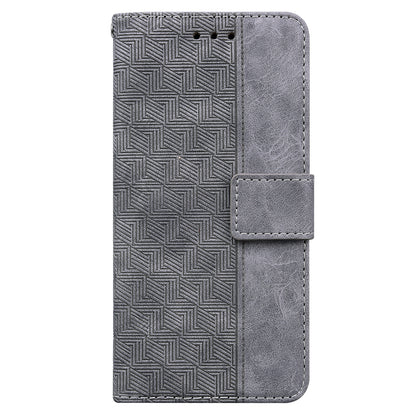 For Honor X5 4G Geometry Pattern Imprinted Leather Phone Case Wallet Stand Cover