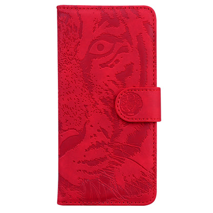 Tiger Imprinted Shell for Honor X5 4G PU Leather Wallet Stand Case Shockproof Phone Cover