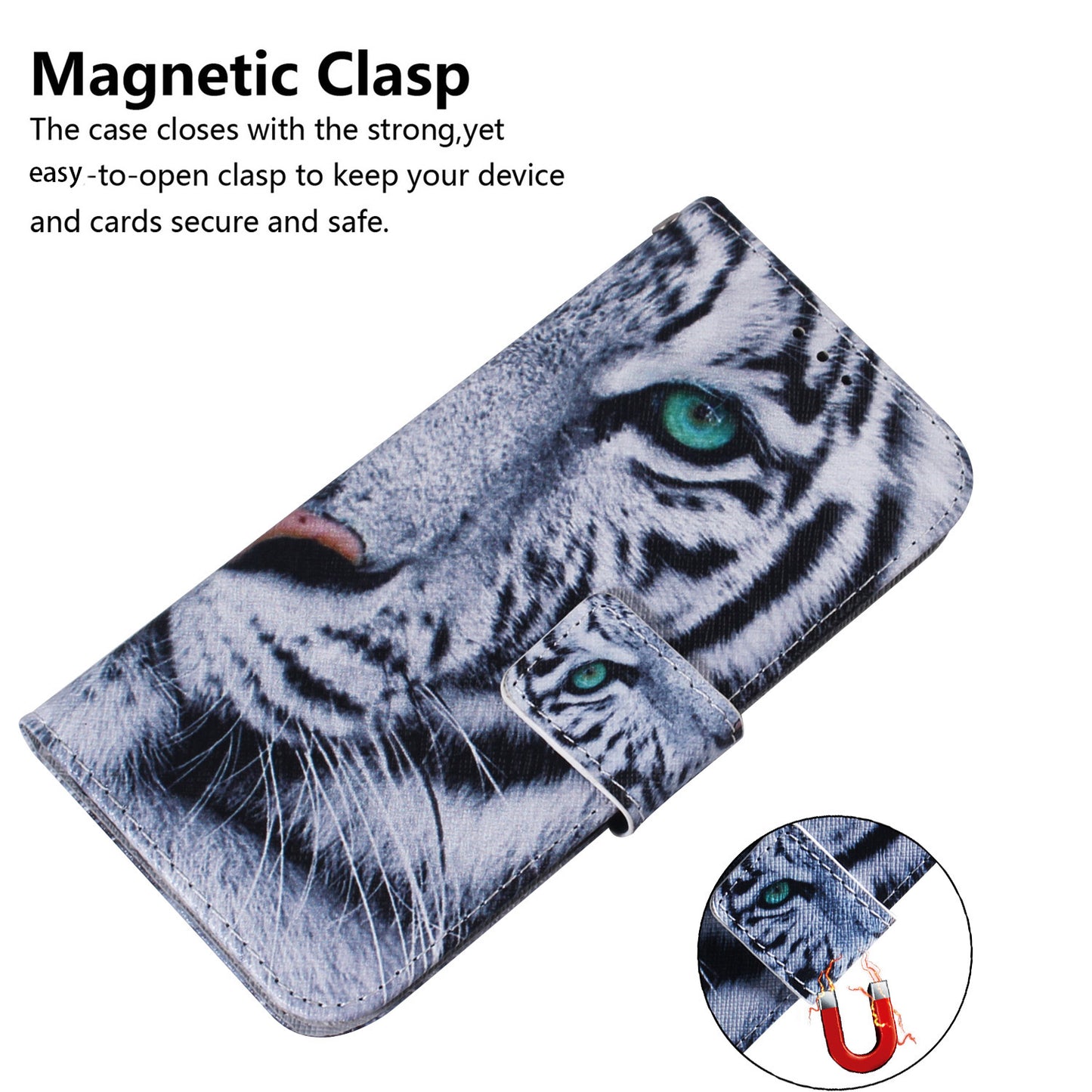 For Samsung Galaxy M14 5G Wallet Stand Pattern Printing Phone Case PU Leather Shockproof Cover Shell
