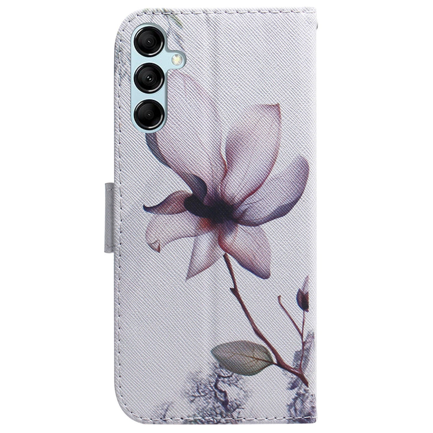 For Samsung Galaxy M14 5G Wallet Stand Pattern Printing Phone Case PU Leather Shockproof Cover Shell