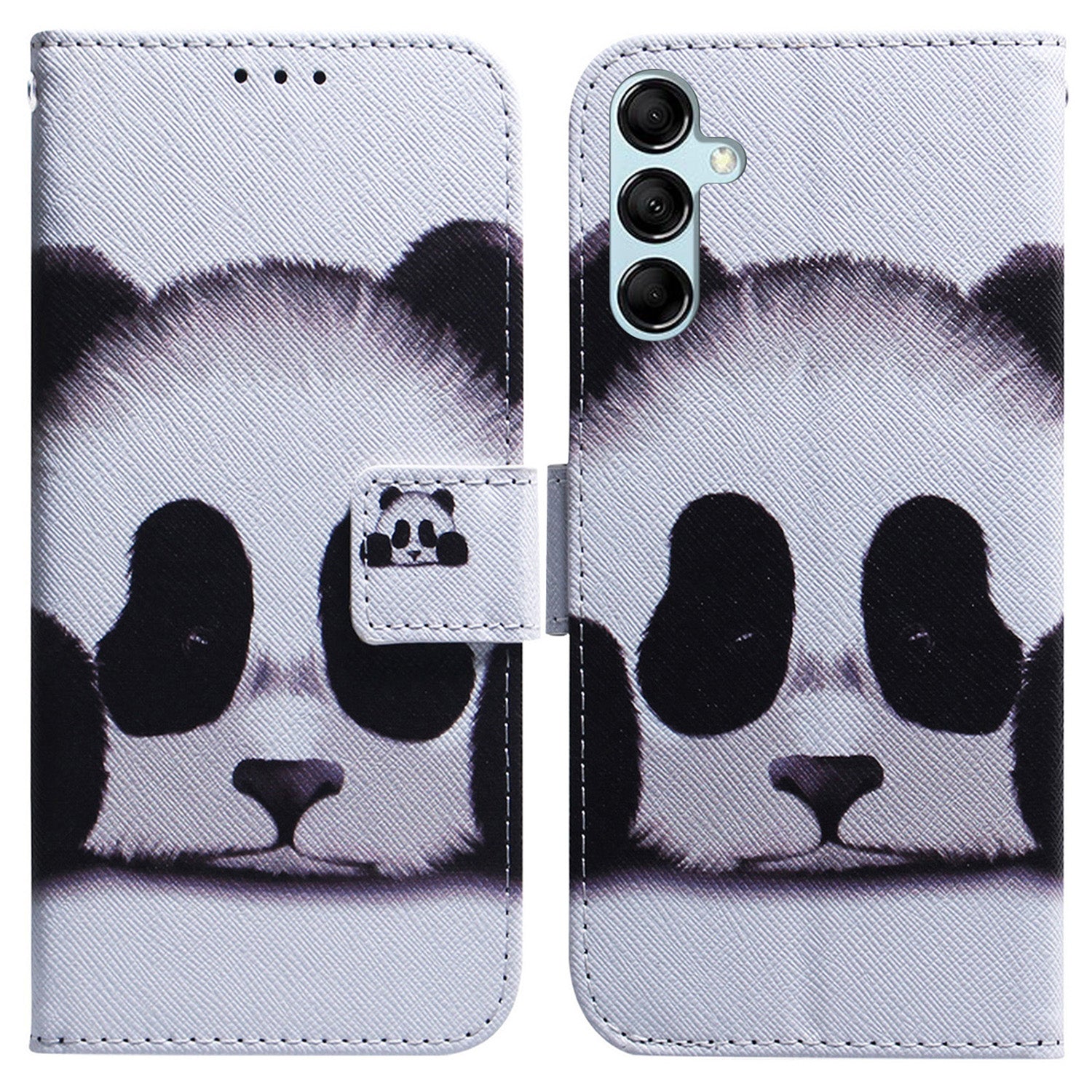 For Samsung Galaxy M14 5G Wallet Stand Pattern Printing Phone Case PU Leather Shockproof Cover Shell