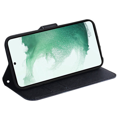 For Samsung Galaxy M14 5G Wallet Stand Pattern Printing Phone Case PU Leather Shockproof Cover Shell