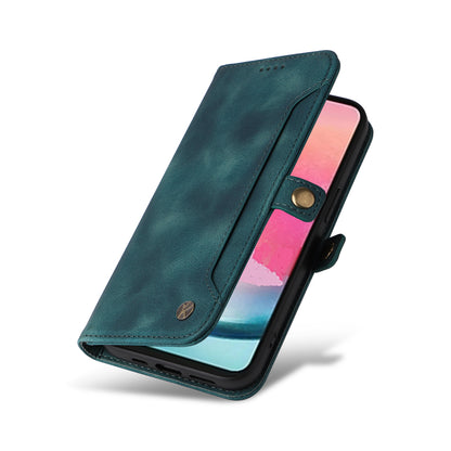 YIKATU YK-002 For Samsung Galaxy A24 4G PU Leather Wallet Phone Cover Skin-Touch Shockproof Phone Case with Card Slot