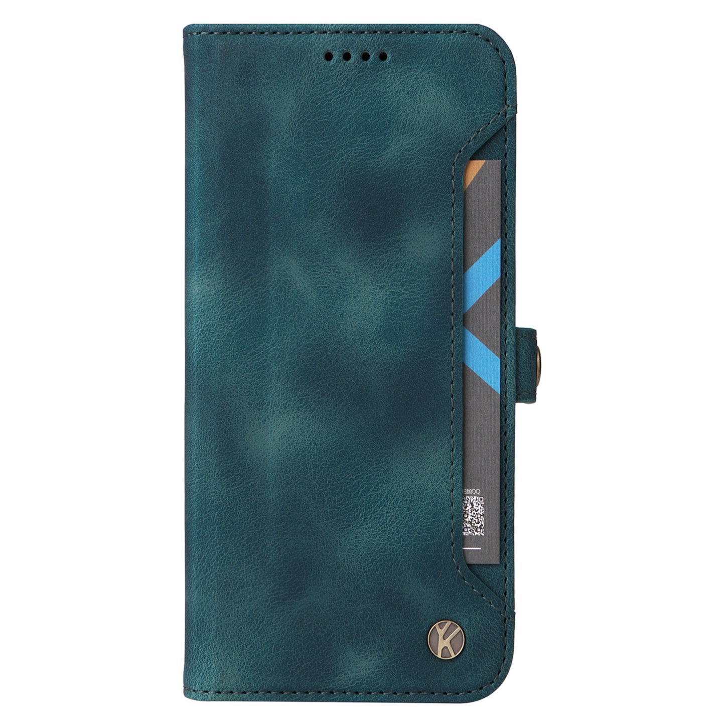 YIKATU YK-002 For Samsung Galaxy A24 4G PU Leather Wallet Phone Cover Skin-Touch Shockproof Phone Case with Card Slot