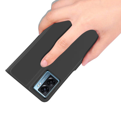 For Oppo Find X6 Shockproof Case PU Leather Card Slot Case Flip Phone Cover with Stand