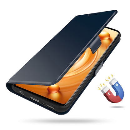 For vivo Y11 (2023) PU Leather Flip Cover Card Slot Stand Magnetic Protective Phone Case