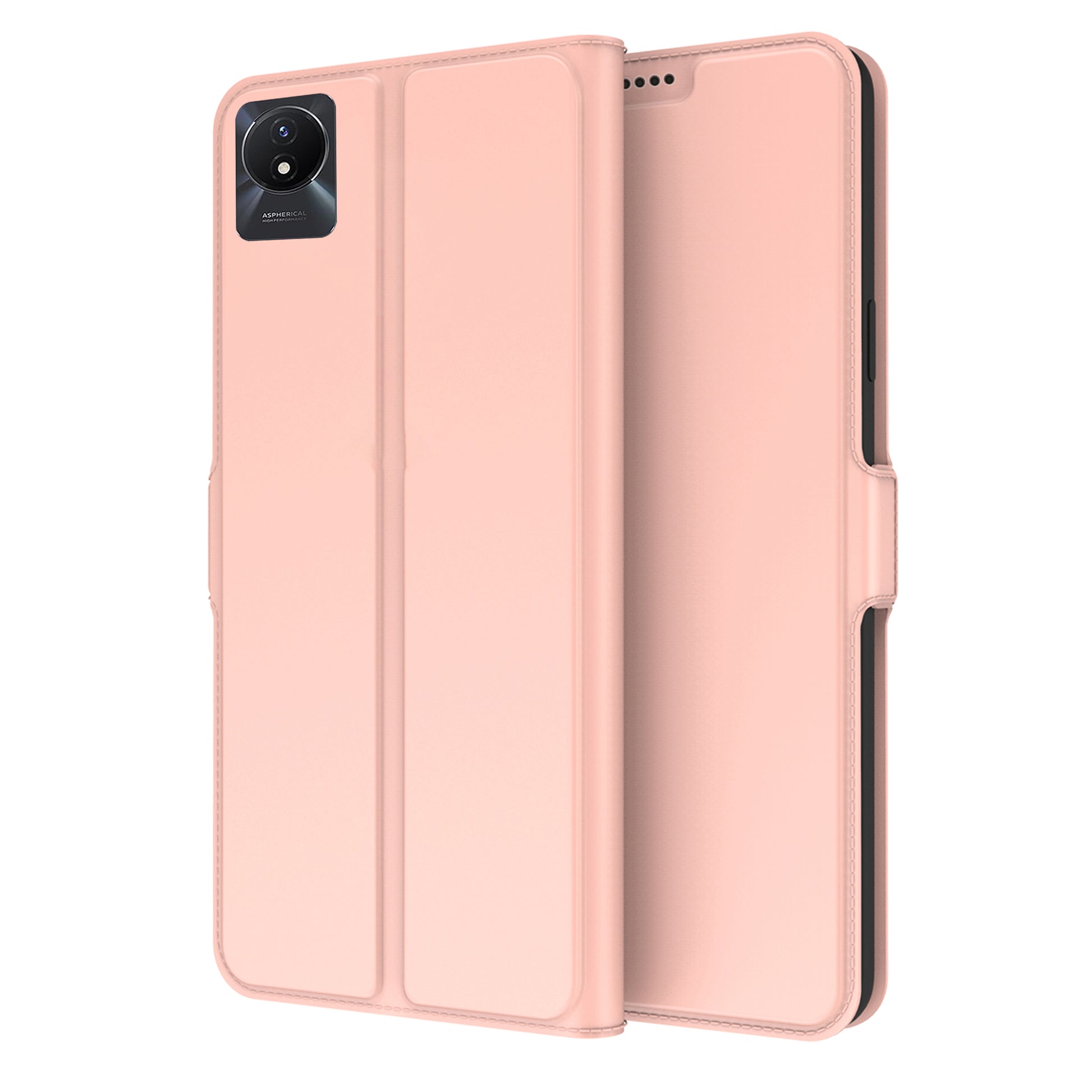 For vivo Y11 (2023) PU Leather Flip Cover Card Slot Stand Magnetic Protective Phone Case