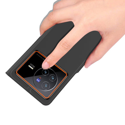 For ZTE nubia Red Magic 8 Pro 5G Leather Magnetic Closure Flip Case Card Slots Stand Full Protection Phone Cover