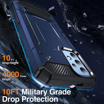 For Samsung Galaxy A23 4G / A23 5G (Global Version) / A13 4G / A13 5G / M13 5G / A04 4G / A04s 4G / A32 5G / M32 5G TPU+PC Phone Cover Kickstand Case