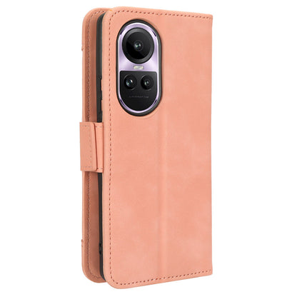 For Oppo Reno10 Pro 5G CPH2525 (Global) / Reno10 5G CPH2531 (Global) Multiple Card Slots Leather Phone Case Wallet Stand Cover