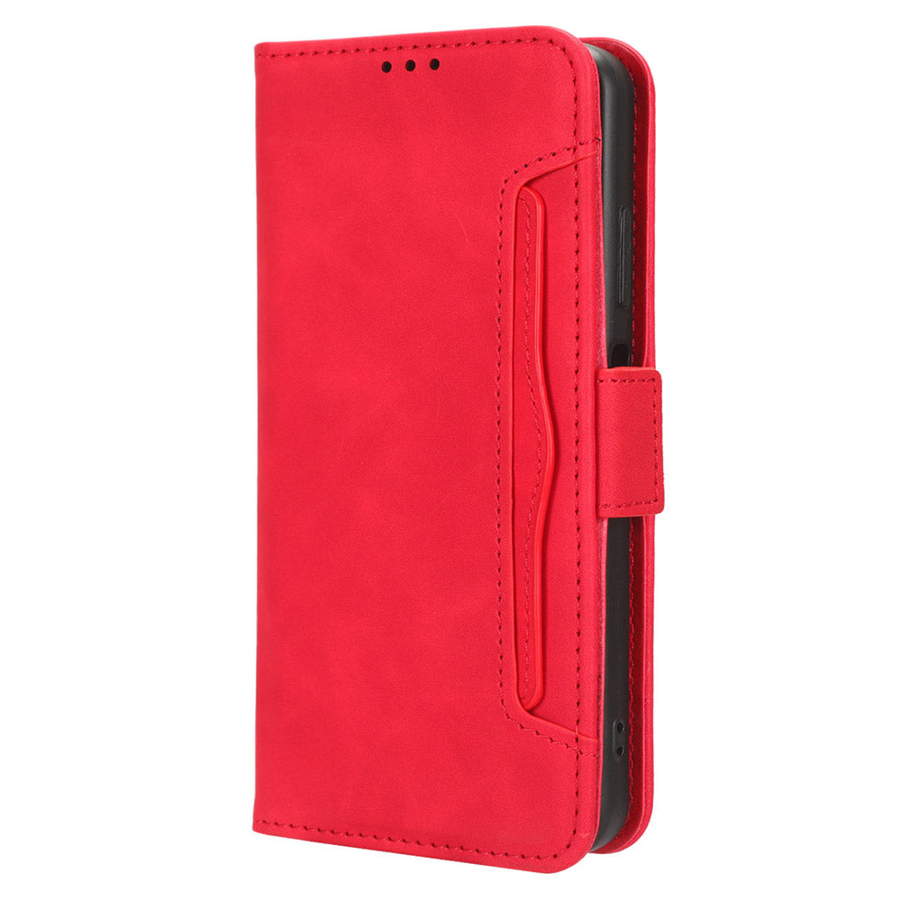 For Oppo Reno10 Pro 5G CPH2525 (Global) / Reno10 5G CPH2531 (Global) Multiple Card Slots Leather Phone Case Wallet Stand Cover