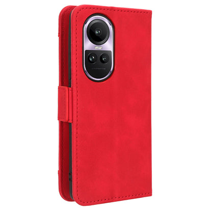 For Oppo Reno10 Pro 5G CPH2525 (Global) / Reno10 5G CPH2531 (Global) Multiple Card Slots Leather Phone Case Wallet Stand Cover