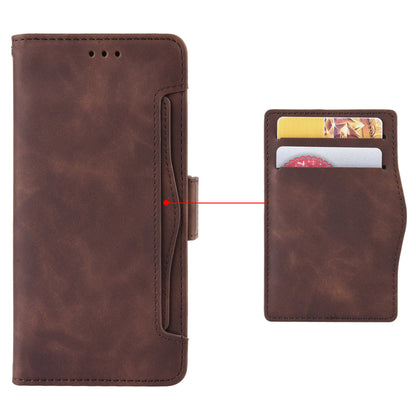 For Oppo Reno10 Pro 5G CPH2525 (Global) / Reno10 5G CPH2531 (Global) Multiple Card Slots Leather Phone Case Wallet Stand Cover
