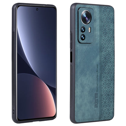 AZNS For Xiaomi Redmi Note 12S 4G Imprinted Protective Phone Case PU Leather Coated TPU Cover