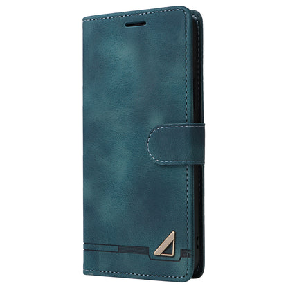 007 Series Phone Case Wallet for iPhone 15 , PU Leather Skin-touch Stand Flip Cover