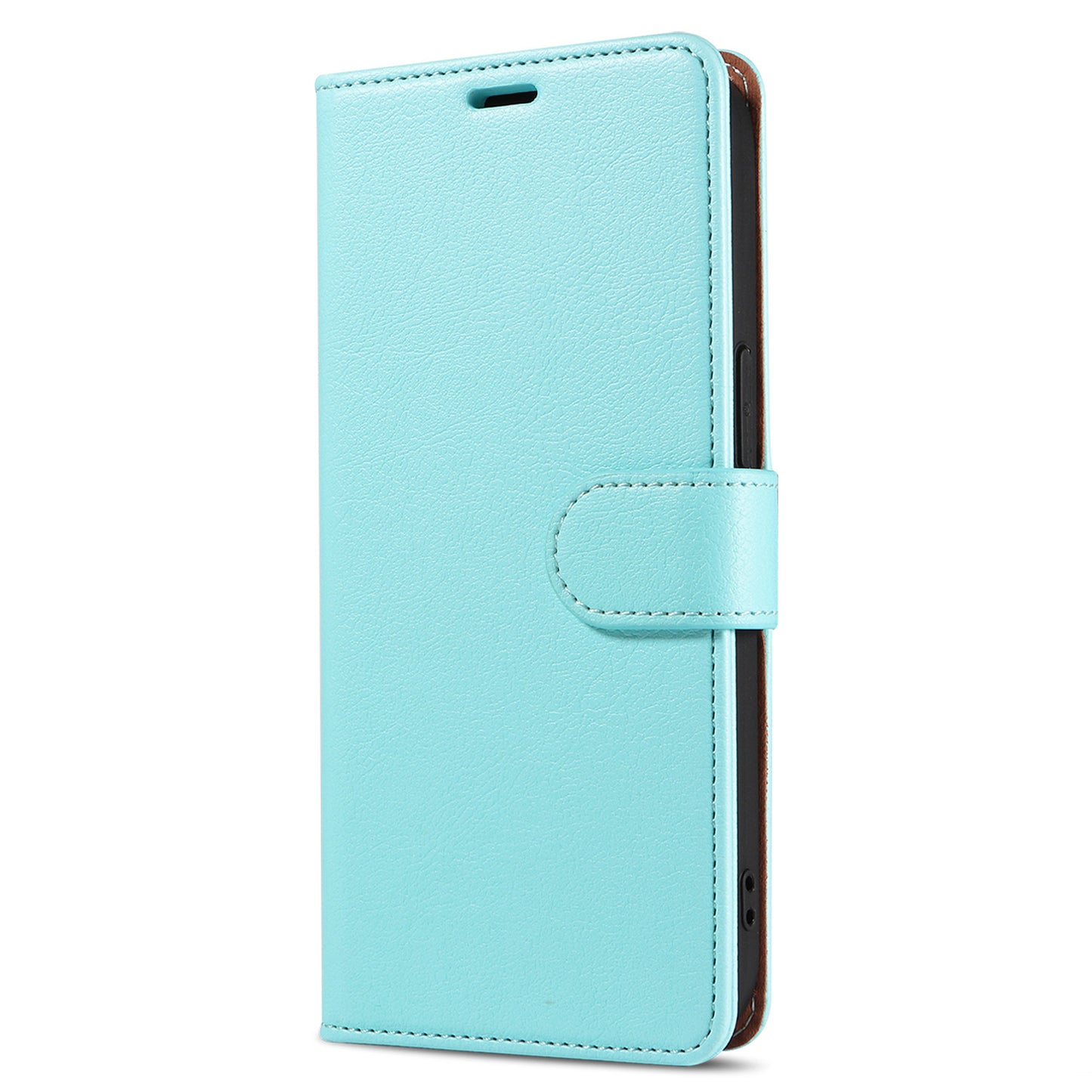 001 For iPhone 15 Pro RFID Blocking Wallet  Magnetic Closure Phone Case PU Leather Stand Cover