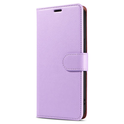 001 For iPhone 15 Pro RFID Blocking Wallet  Magnetic Closure Phone Case PU Leather Stand Cover