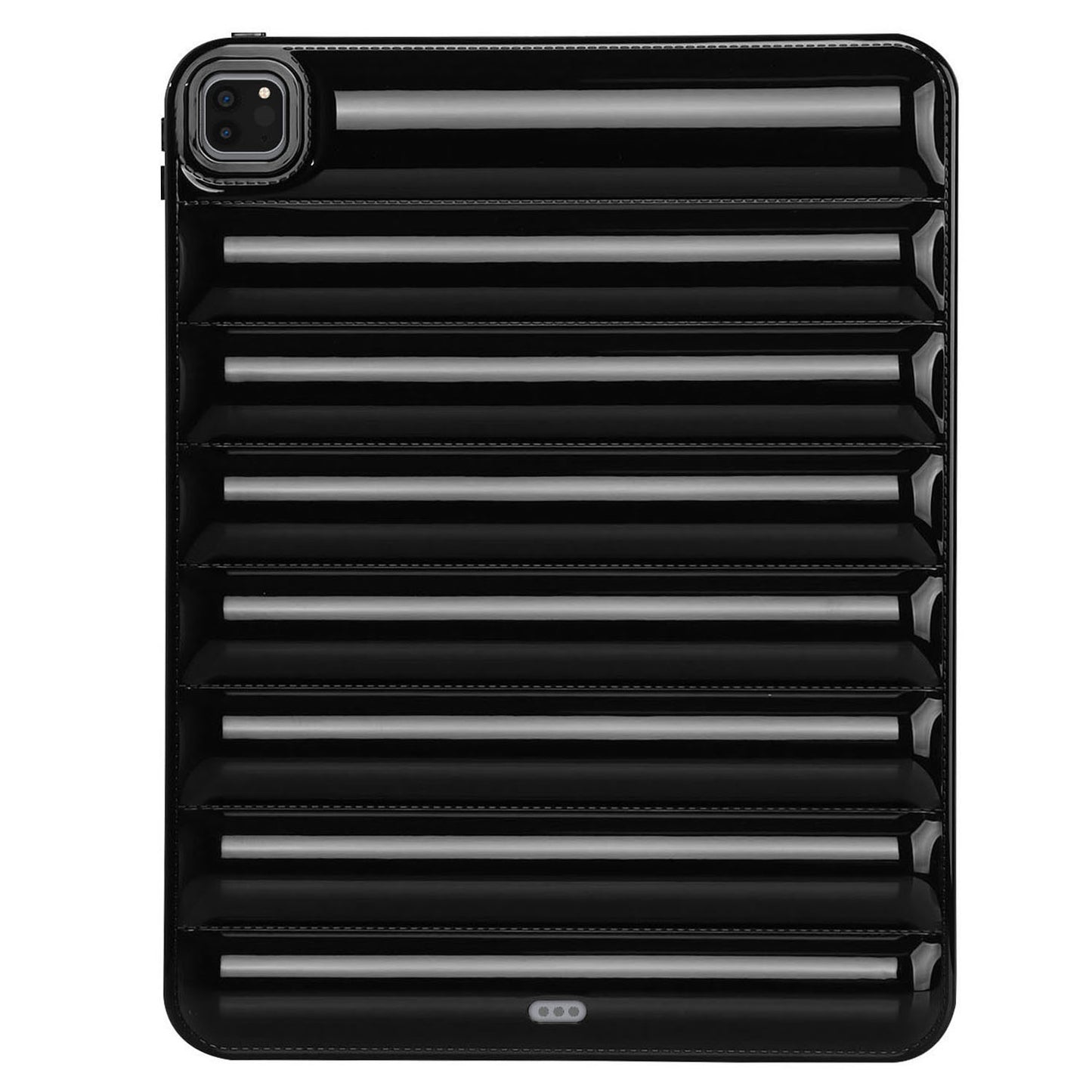 For iPad Pro 12.9 (2021) / (2020) / (2022) Shockproof Tablet Shell Down Jacket Texture Soft TPU Case