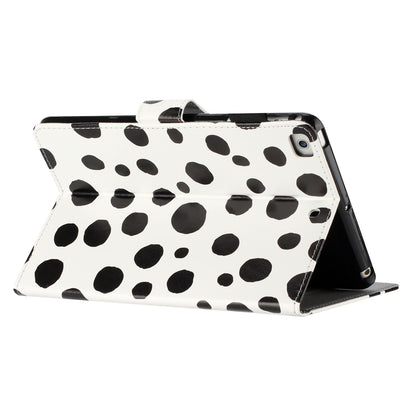 For iPad Air (2013) / Air 2 / iPad Pro 9.7 inch (2016) / iPad (2017) / (2018) Dot Printed Protective Tablet Case PU Leather Flip Cover