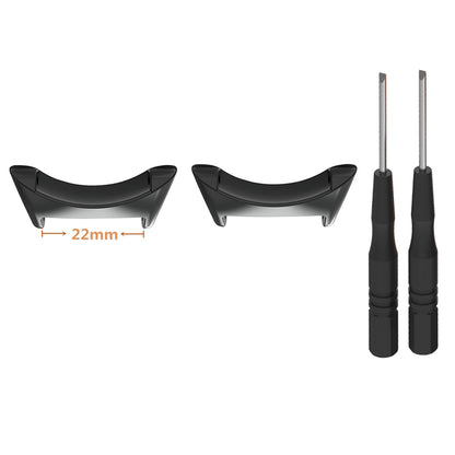 1 Pair 22mm Watch Band Connector for Suunto Core Metal Watch Strap Adapter