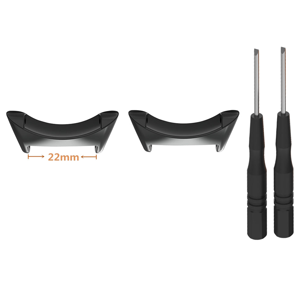 1 Pair 22mm Watch Band Connector for Suunto Core Metal Watch Strap Adapter