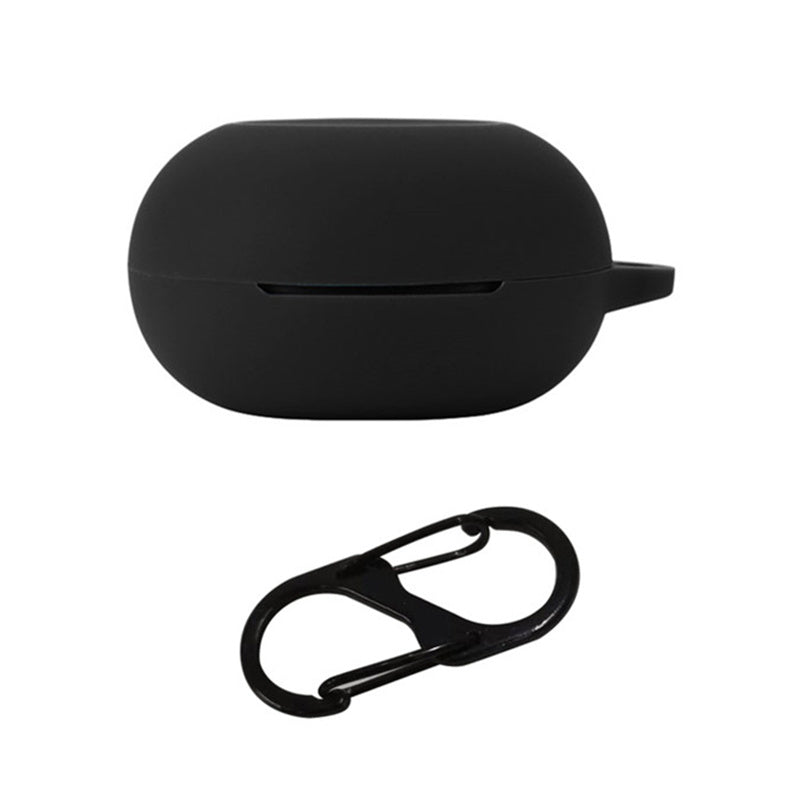 Dust-proof Wireless Bluetooth Earphones Case for Oraimo Airbuds 3, Soft Silicone Cover with Anti-lost Buckle