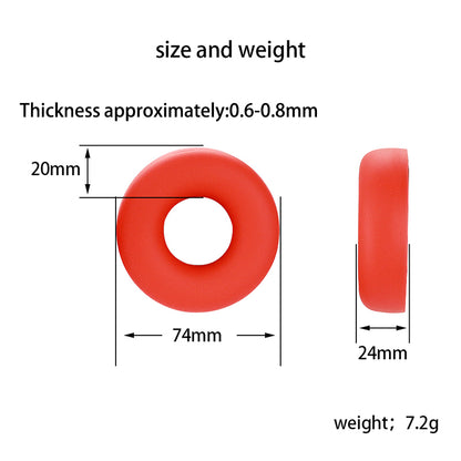 1 Pair for Sony WH-CH520 Replacement Earpad Headphone Silicone Ear Cap Protective Cover