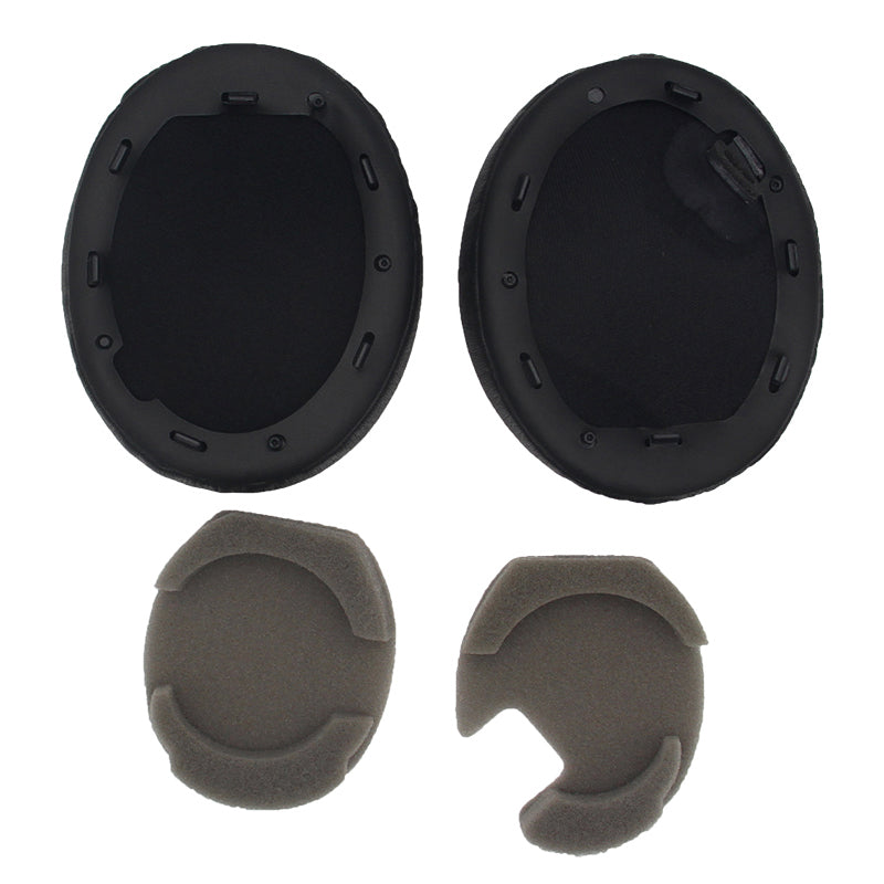 1 Pair Replacement Earpad for Sony WH-1000XM4 Headphone Silicone Ear Cap with Crowbar