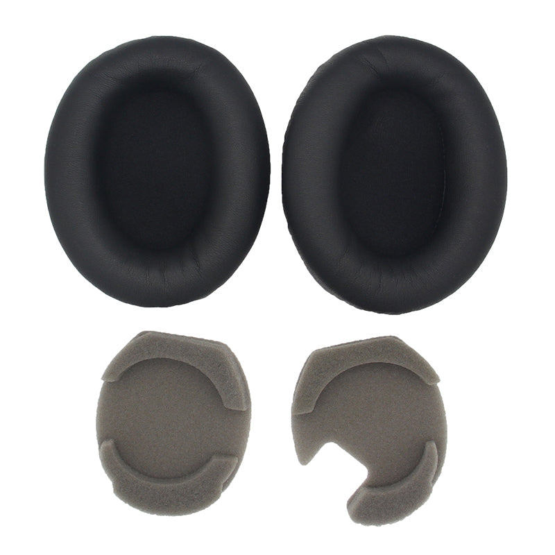 1 Pair Replacement Earpad for Sony WH-1000XM4 Headphone Silicone Ear Cap with Crowbar