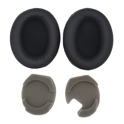 1 Pair Replacement Earpad for Sony WH-1000XM4 Headphone Silicone Ear Cap with Crowbar