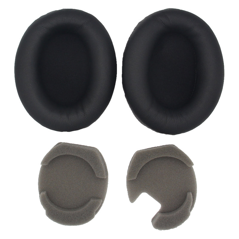 1 Pair Replacement Earpad for Sony WH-1000XM4 Headphone Silicone Ear Cap with Crowbar