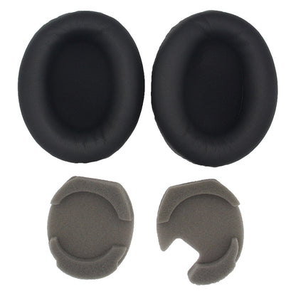 1 Pair Replacement Earpad for Sony WH-1000XM4 Headphone Silicone Ear Cap with Crowbar