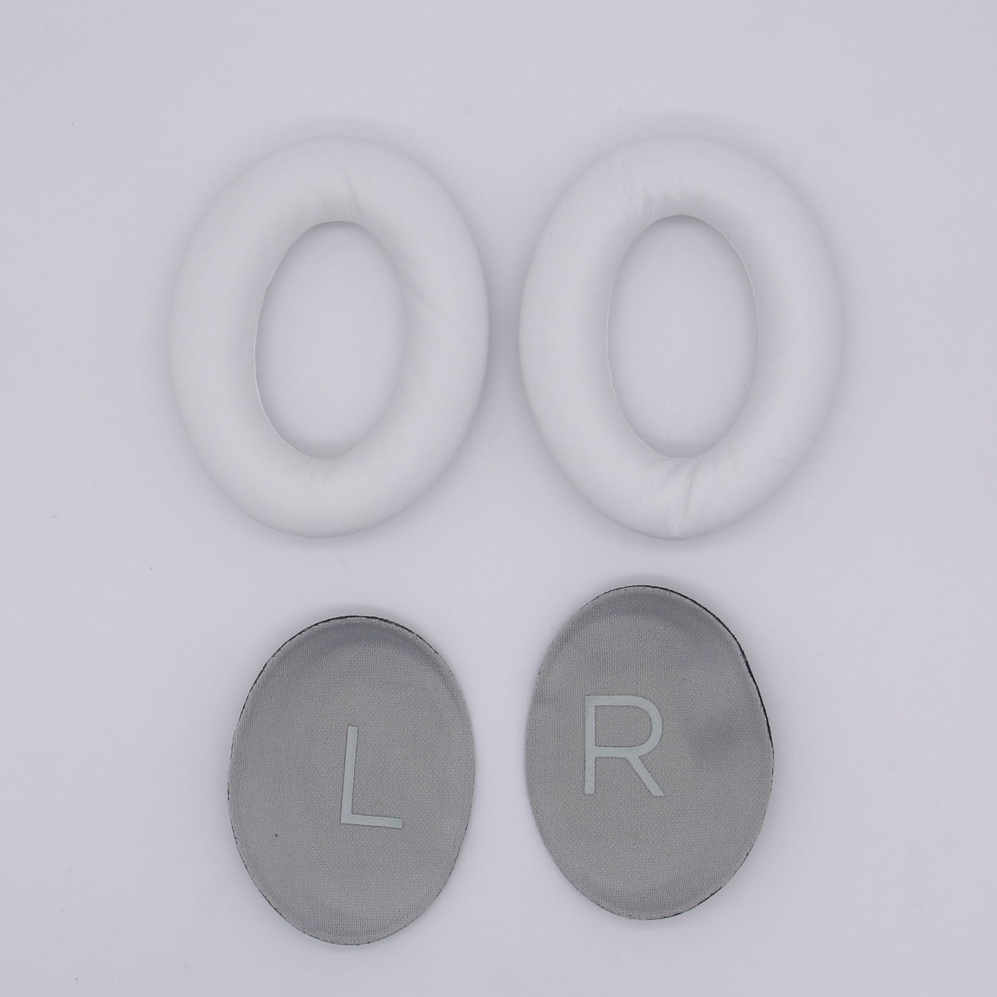 1 Pair Headphone Silicone Ear Cap for BOSE QuietComfort 45 Replacement Earpad with Crowbar