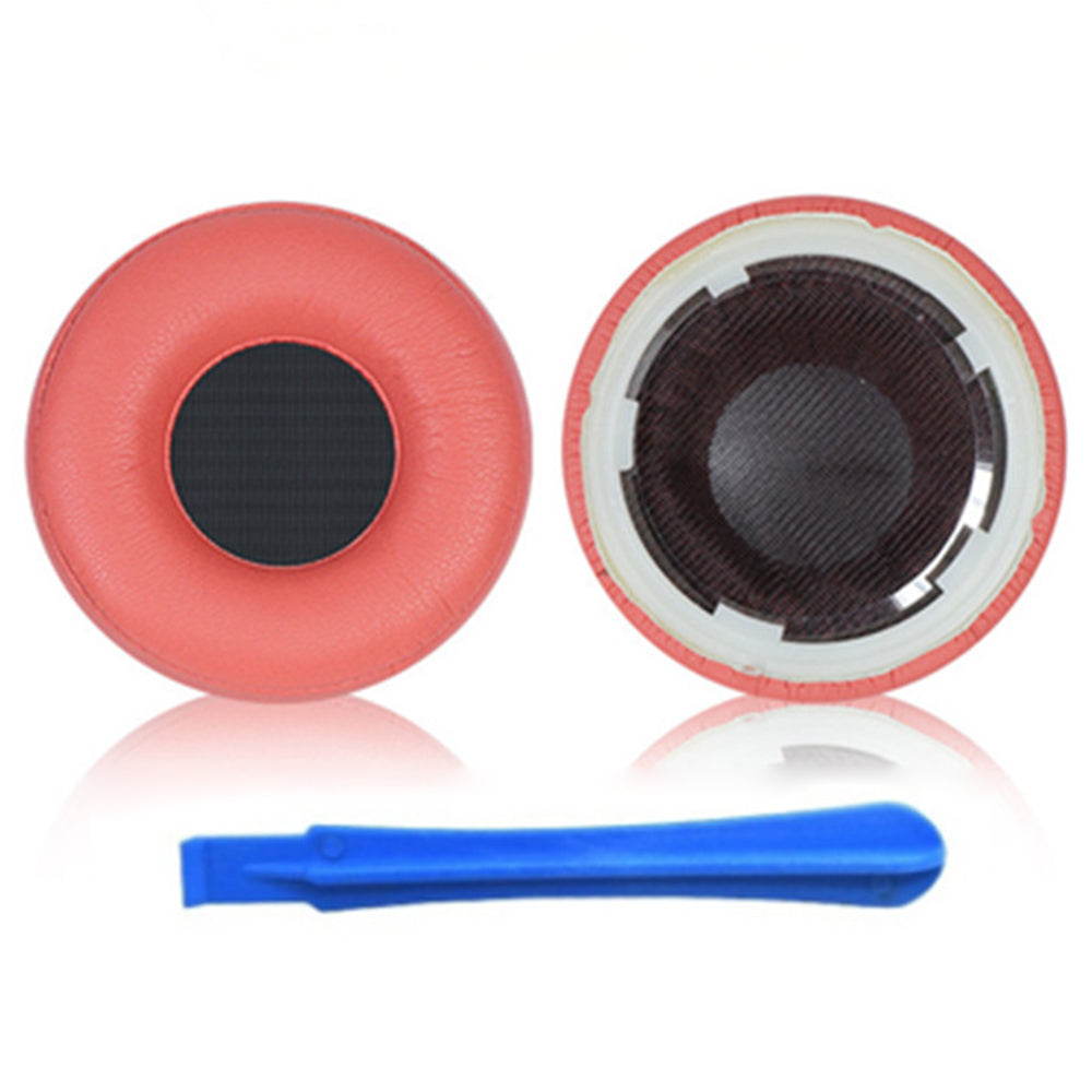 1 Pair Protein Leather Ear Cushions for Sony WH-H800 Headset Ear Pads Replacement with Crowbar