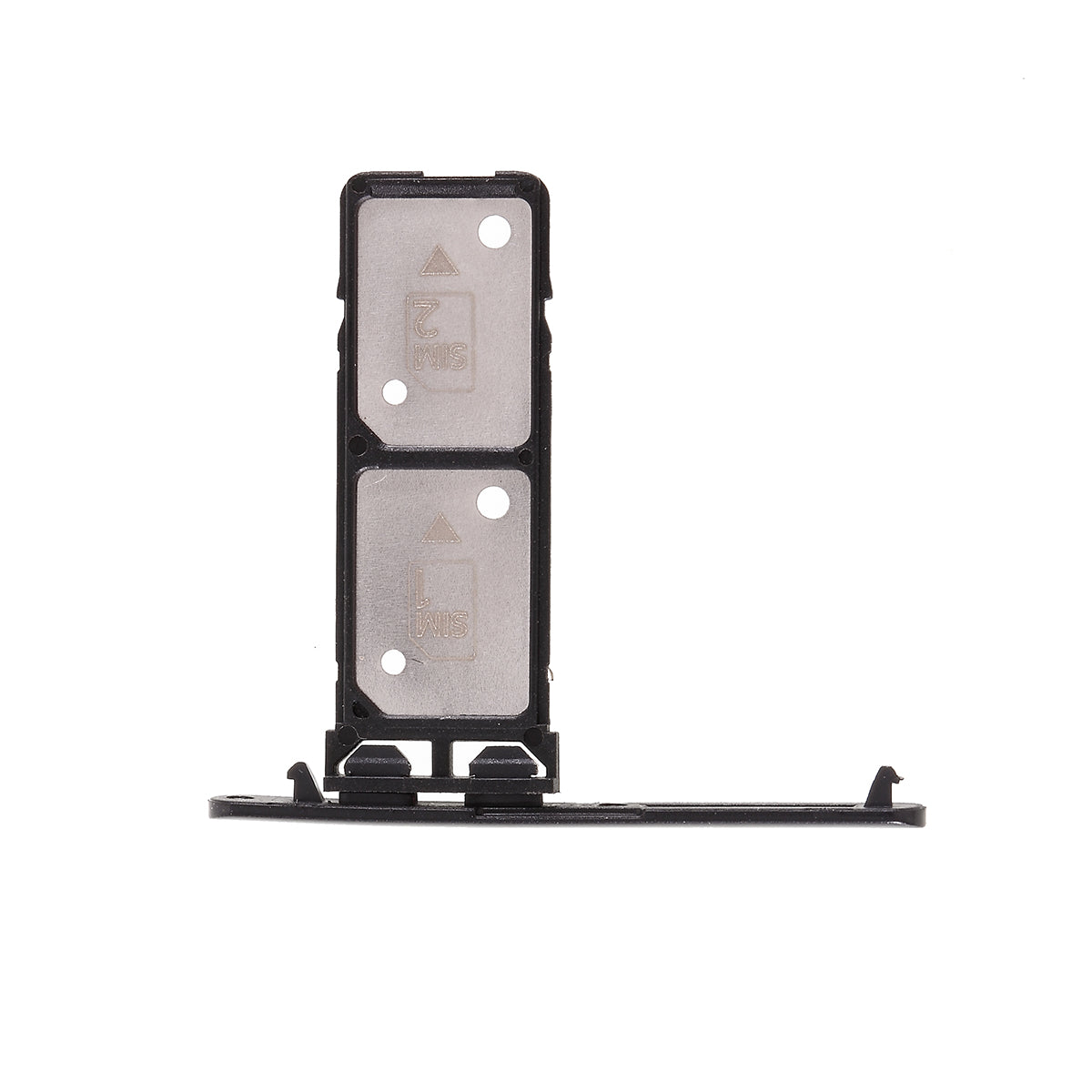 OEM Dual SIM MicroSD Card Tray Slot for Sony Xperia 10 Plus - Black