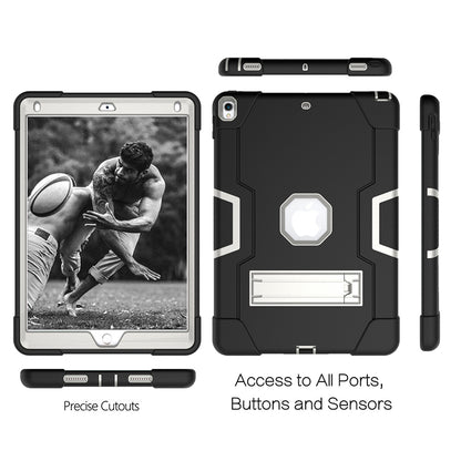 For iPad Air 10.5 inch (2019) Shock Proof TPU + PC Hybrid Tablet Case with Kickstand
